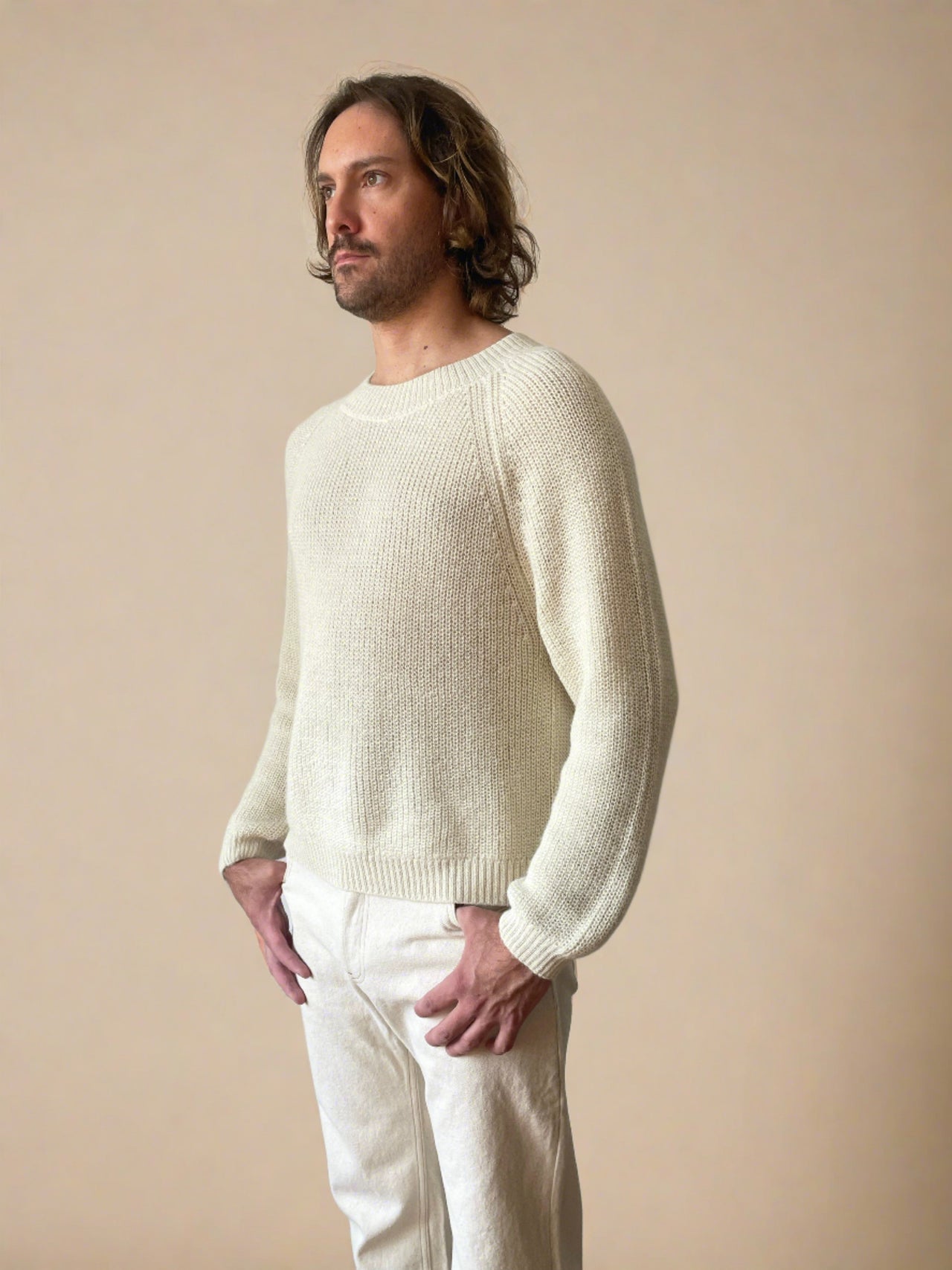 Tomás Sweater Crudo Man