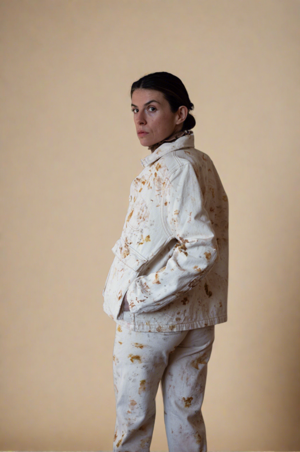 Macarena Utility Jacket Flowers