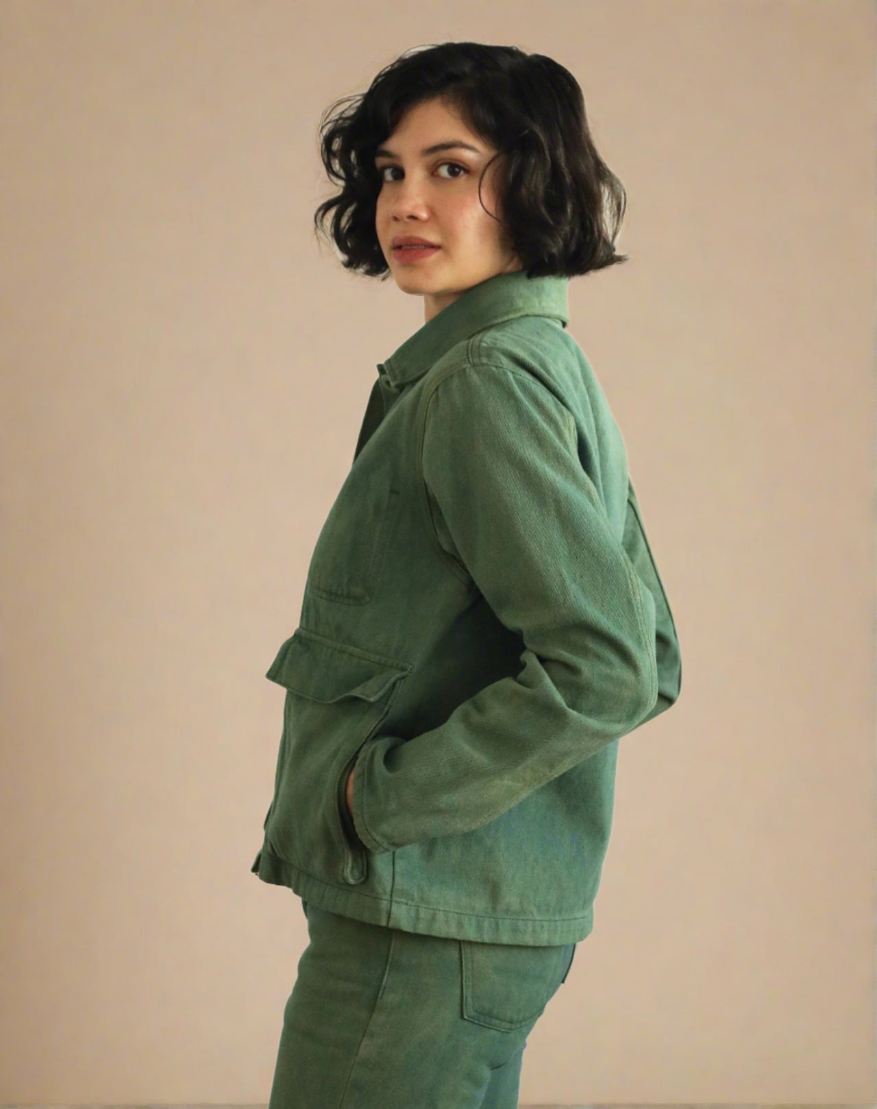 Macarena Utility Jacket Verde